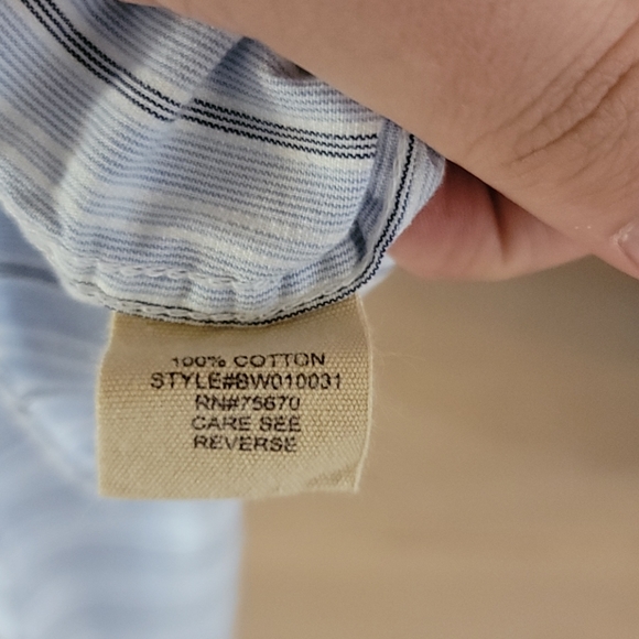 BKE Contour Button Down Cotton Sz XL - Picture 5 of 7